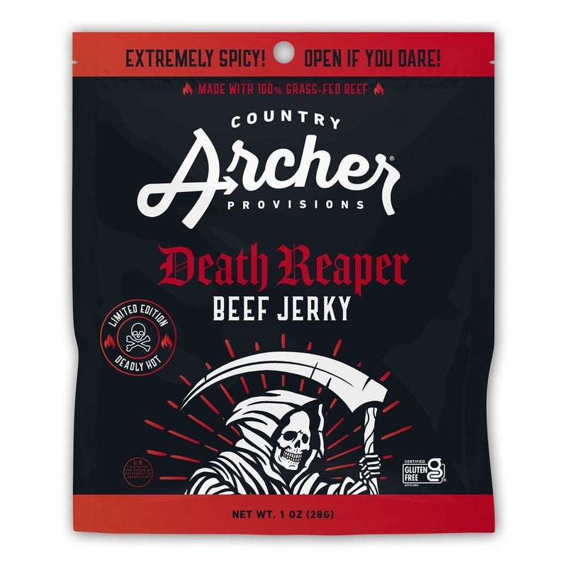 Country Archer Death Reaper Beef Jerky Challenge - Cow Crack