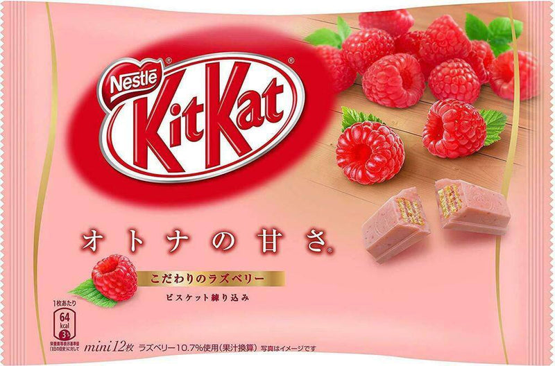 Kit Kat Raspberry Mini 12 Count - Cow Crack