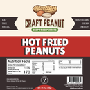Craft Peanut Hot Fried Peanuts 7 oz - Cow Crack