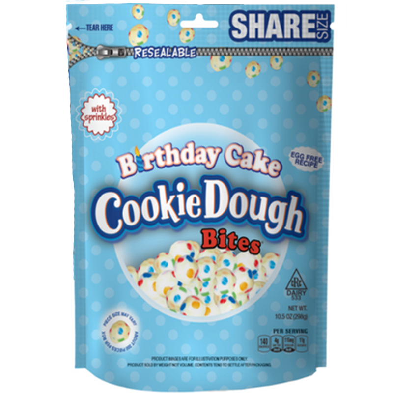 Cookie Dough Bites Birthday Cake