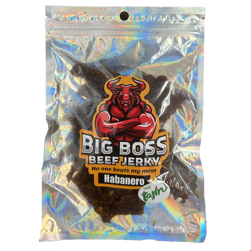 Big Boss Jerky Habanero Tajin 4 oz