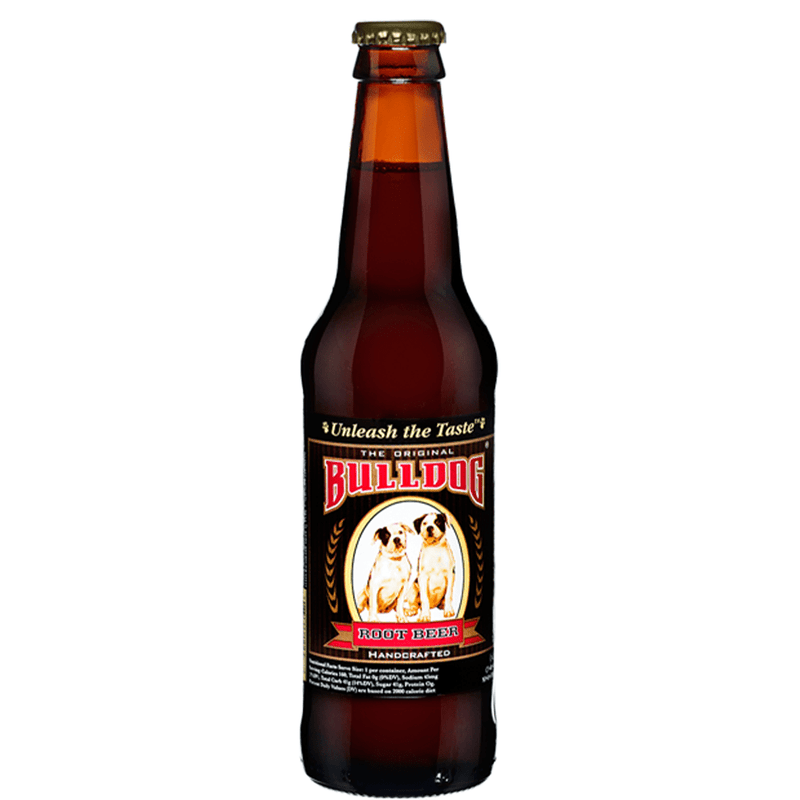 Bull Dog Root Beer 12 oz - Cow Crack