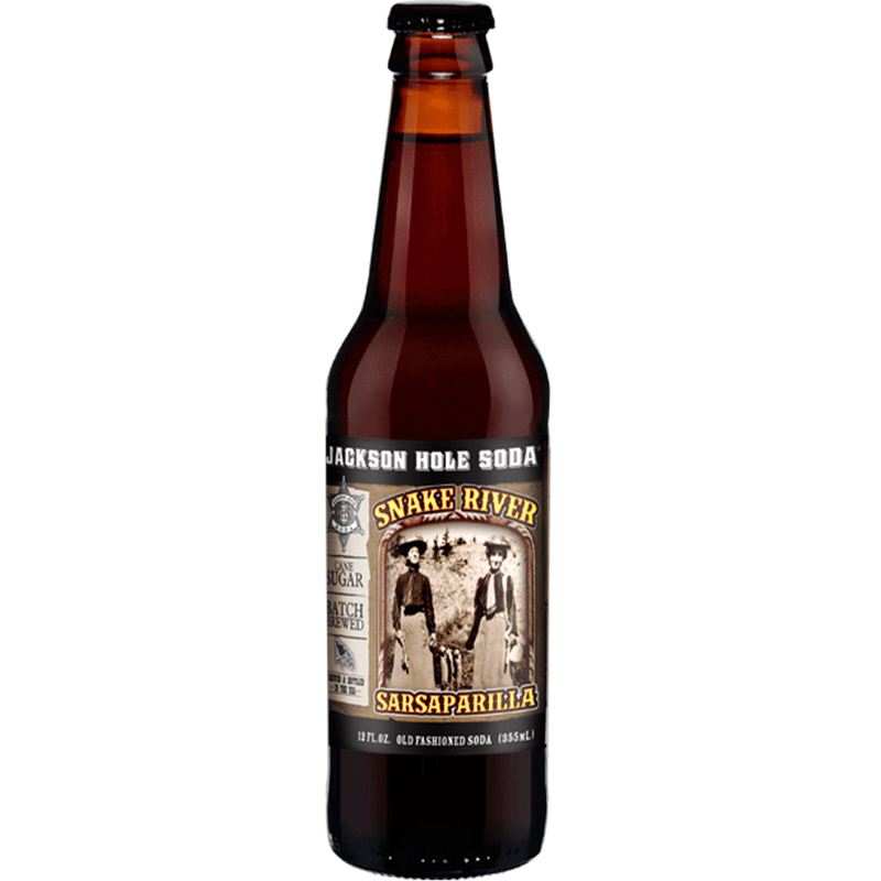 Jackson Hole Snake River Sarsaparilla 12 oz - Cow Crack