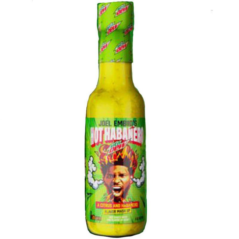 Mountain Dew X Joel Embiid's Hot Habanero Hot Sauce 5 OZ - Cow Crack