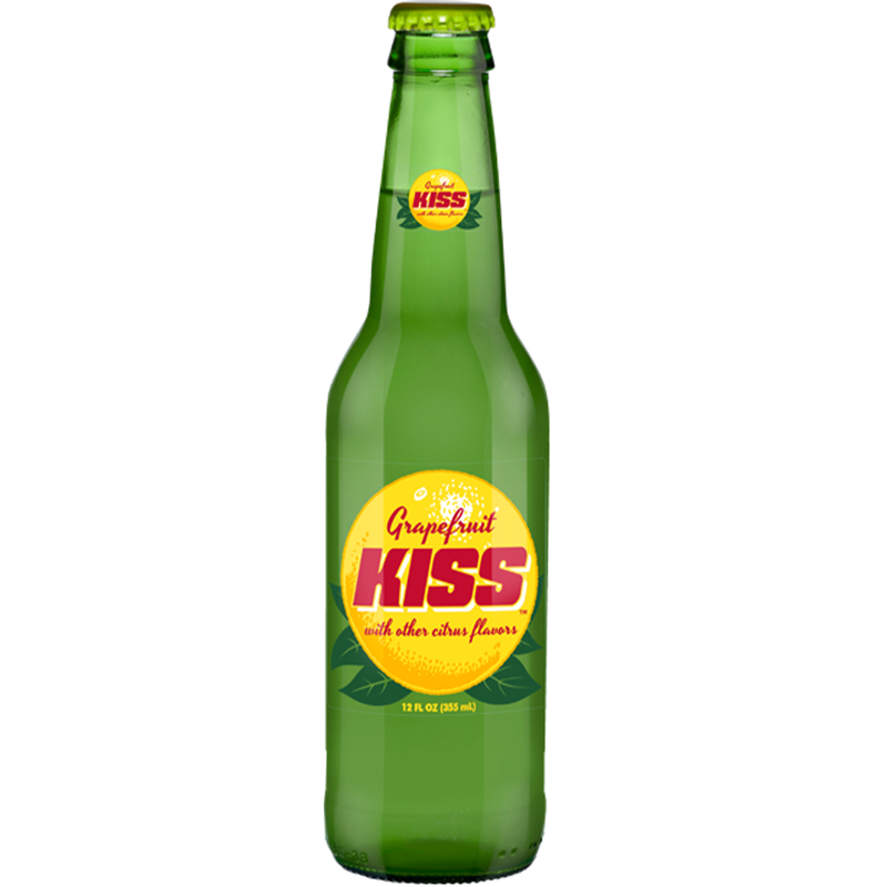 Kiss Grapefruit Soda 12 oz - Cow Crack