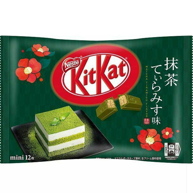 Kit Kat Matcha Tiramasu Mini 12 Count - Cow Crack