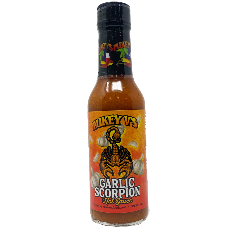 Mikey V's Garlic Scorpion Hot Sauce 5 oz - Cow Crack