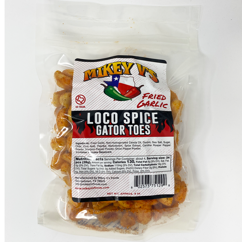 Mikey V's Gator Toes Loco Spice 4 oz - Cow Crack