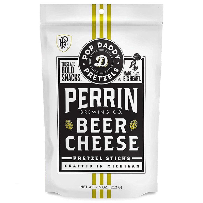 Pop Daddy Perrin Beer Cheese Pretzel Sticks 7.5 OZ - Cow Crack