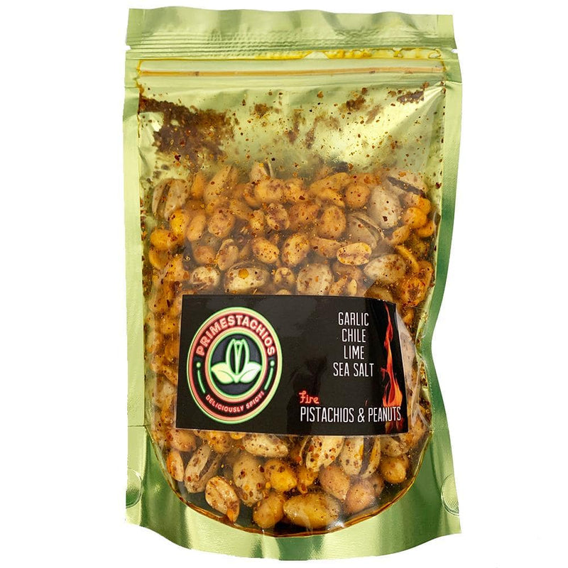 Prime Stachios Fire Pistachios & Peanuts 10 OZ - Cow Crack