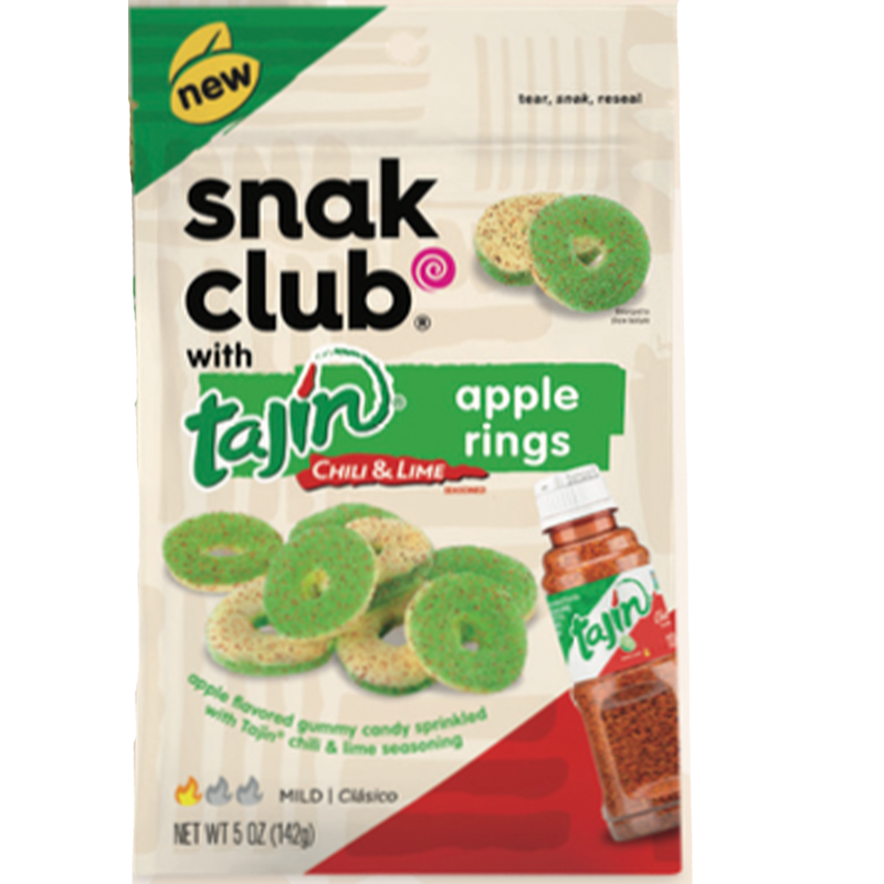 Snak Club Tajin Apple Rings 5 oz