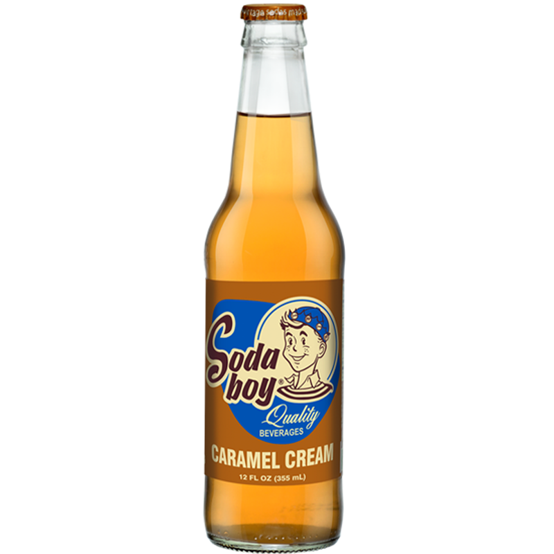 Soda Boy Caramel Cream 12 oz - Cow Crack