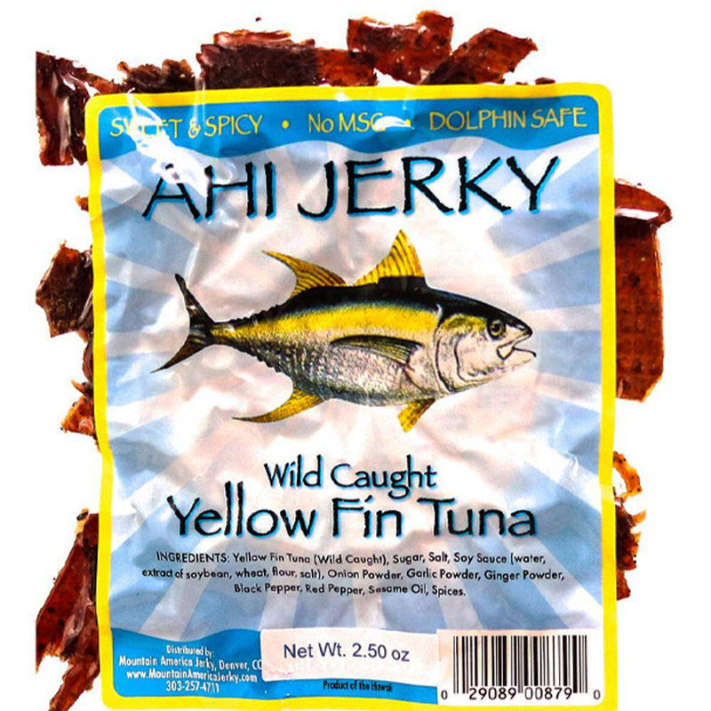 Ahi Jerky Yellow Fin Tuna - Cow Crack