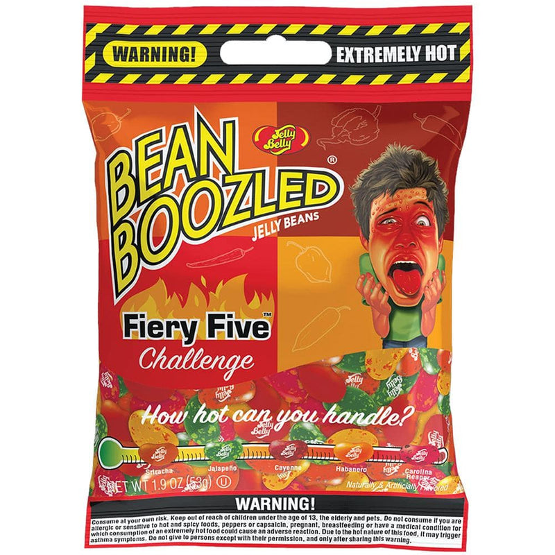 Jelly Belly Bean Boozled Fiery Five 1.9 OZ - Cow Crack