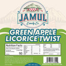 Jamul Candy Co. Green Apple Licorice 16 OZ - Cow Crack