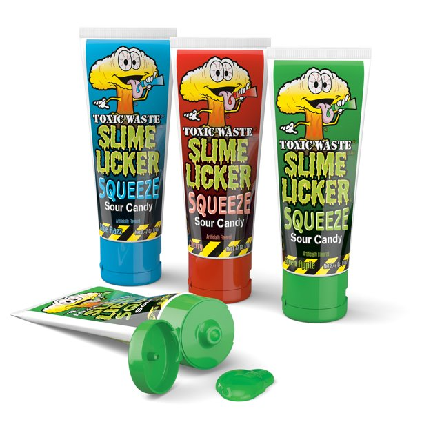 Toxic Waste Slime Licker Squeeze Flavor Combo 2.47