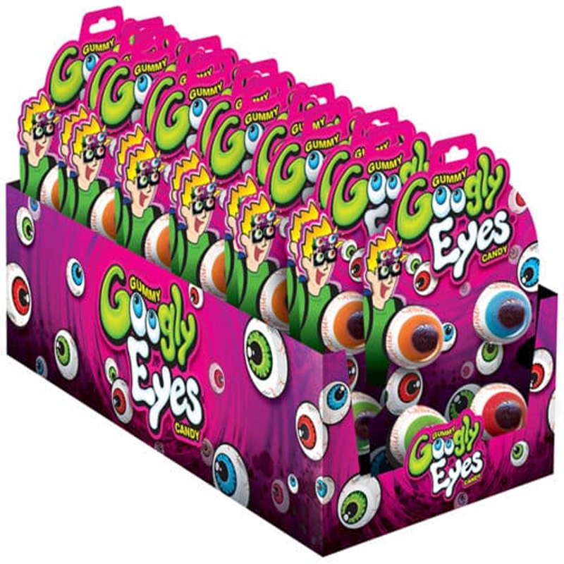 Gummy Googly Eyes Candy 12 Count