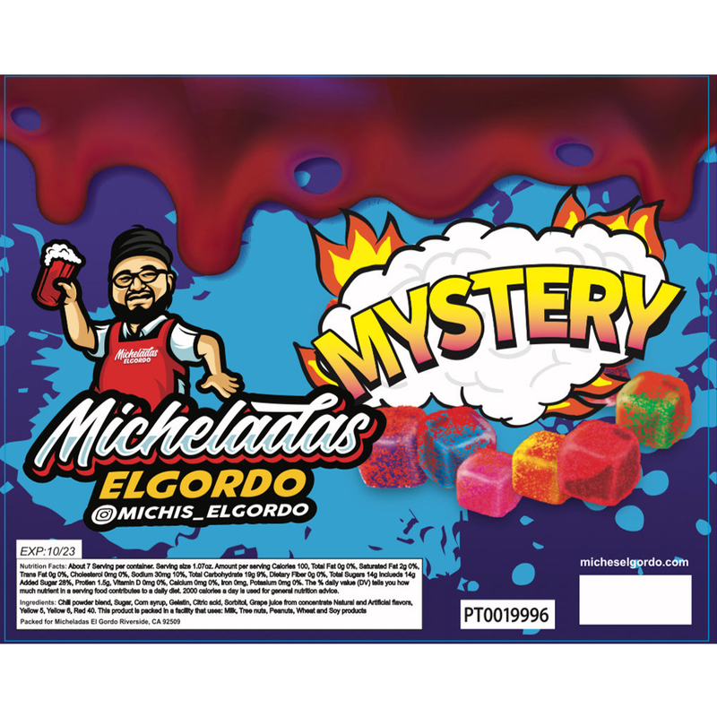 Micheladas El Gordo Mystery Candy 8 OZ
