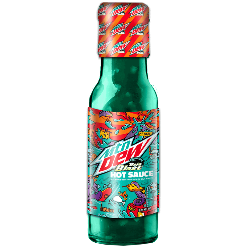 Mountain Dew Baja Blast  Hot Sauce 5 OZ