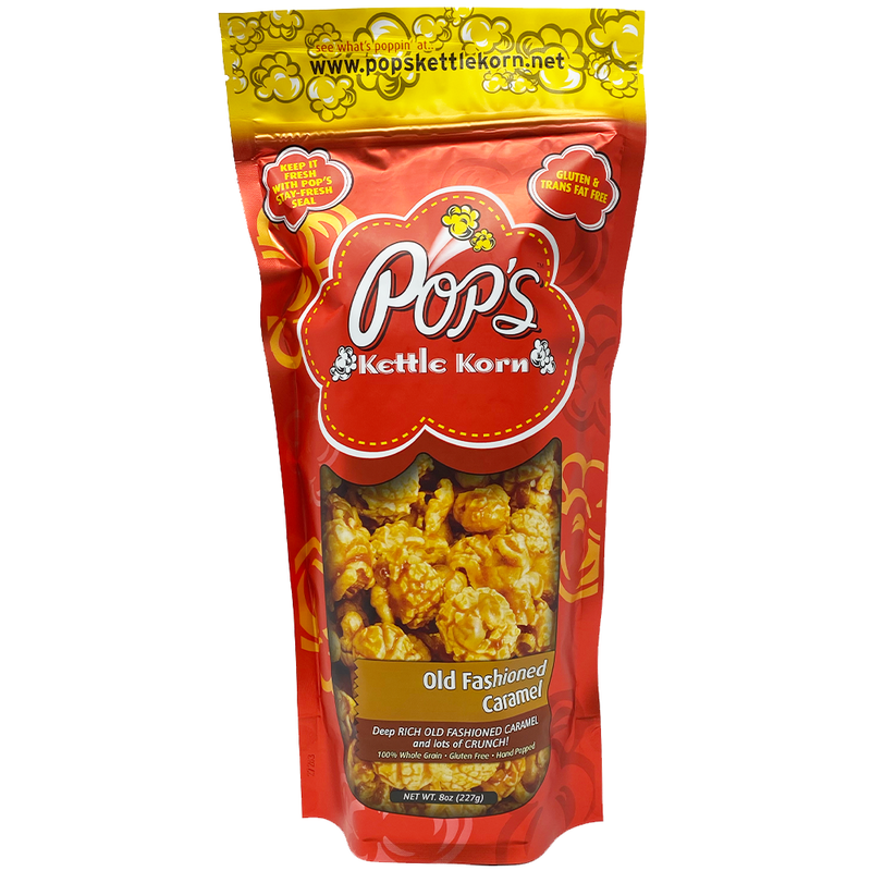 Pop's Kettle Korn Old Fashioned Caramel 8.75 oz