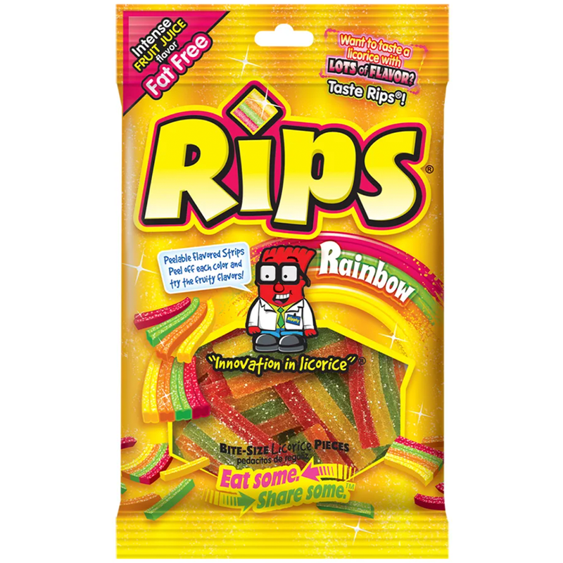 Rips Bite Size Rainbow 4 oz