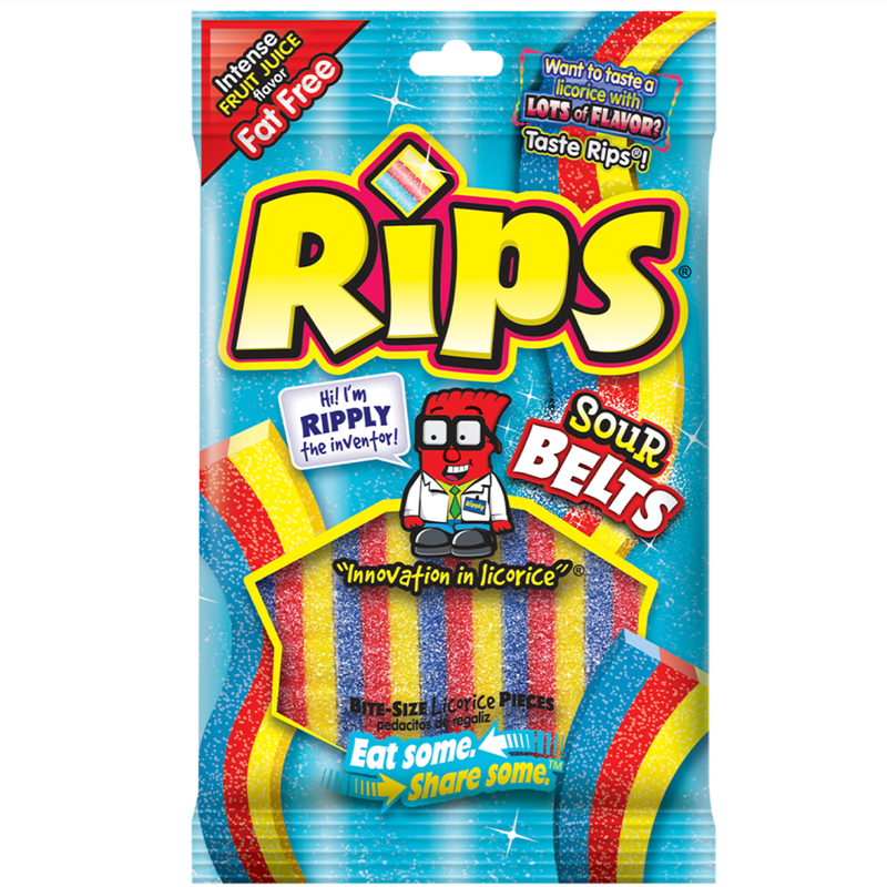 Rips Sour Belts 3.5 oz