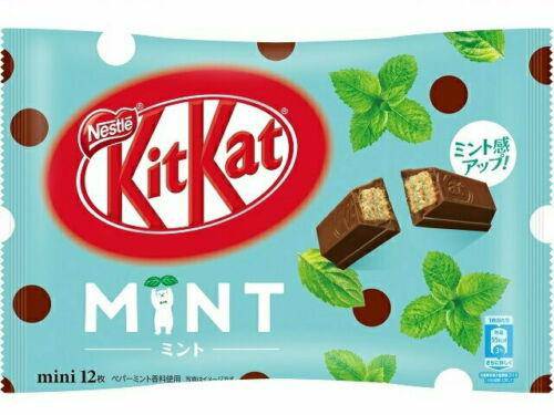 Kit Kat Mint Mini 12 Count - Cow Crack