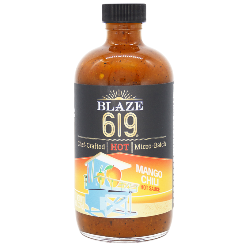 Sun Blaze Mango Chili Hot Sauce 8 OZ